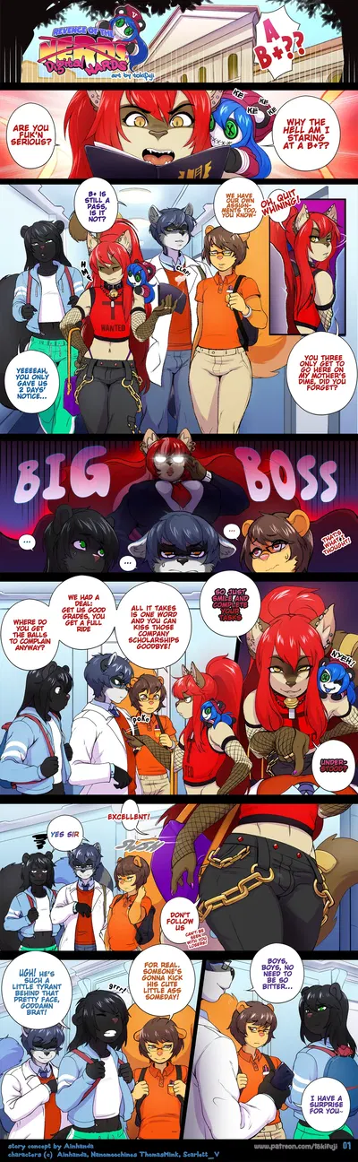 Revenge of The Nerds - Hentai Gallery