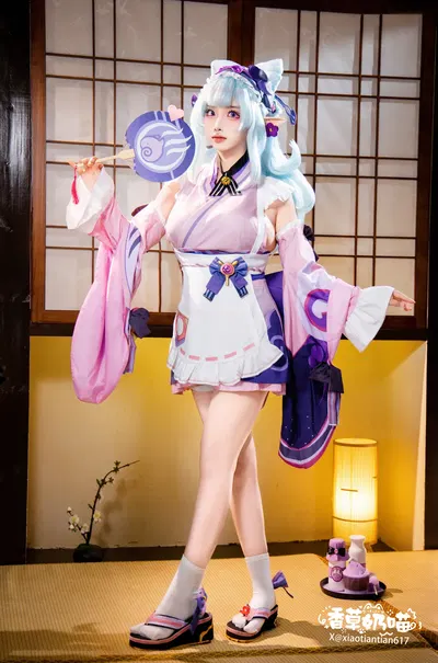 香草奶喵 - 原神 梦见月瑞希 - Hentai Gallery