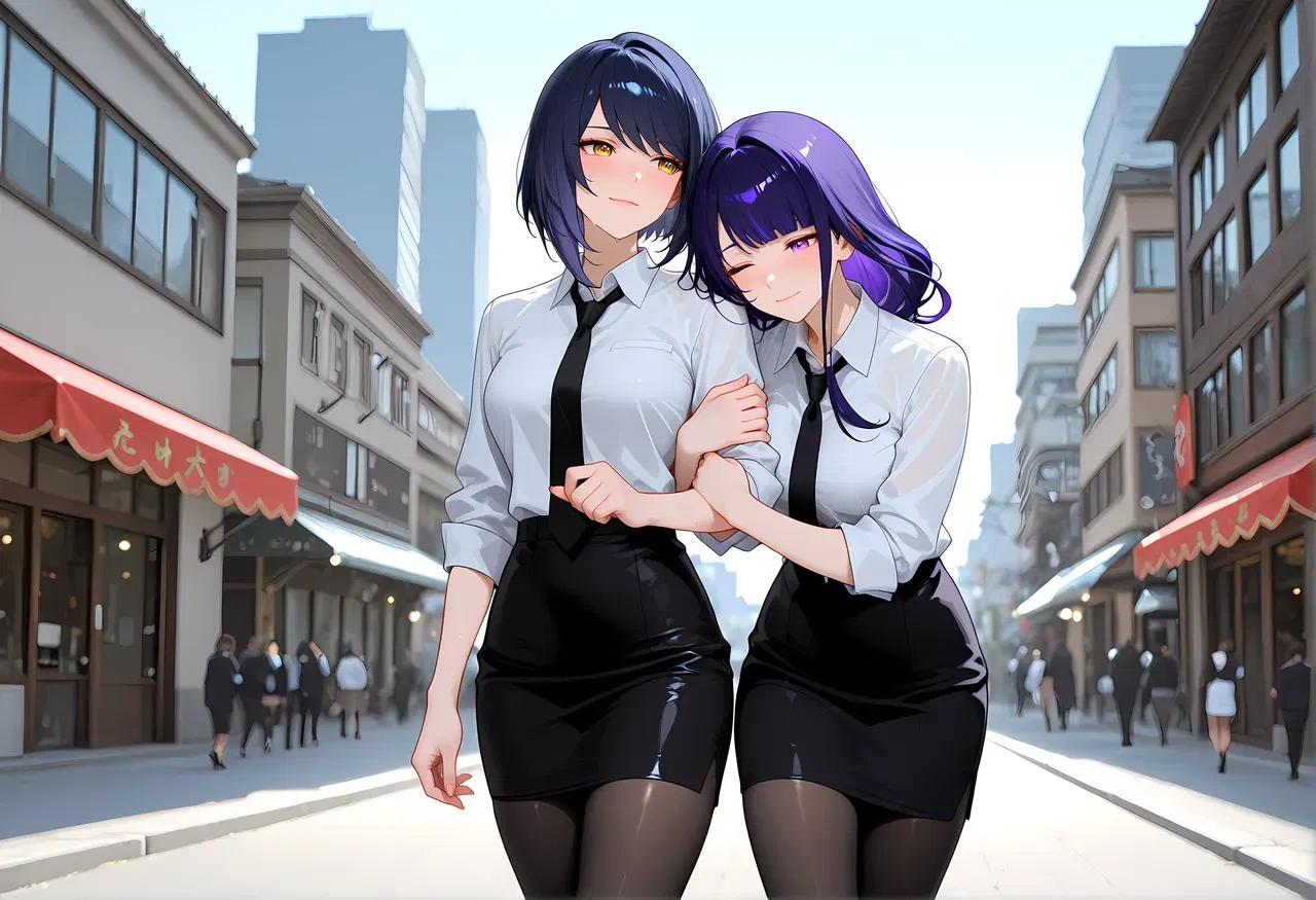 (The_Chef) Raiden Shogun x Kujou Sara