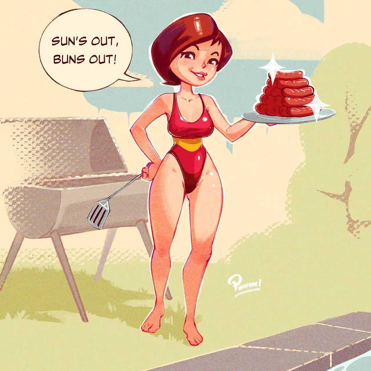 (Pinafore) Mother's Day Special: MILFs BBQ (Ongoing)