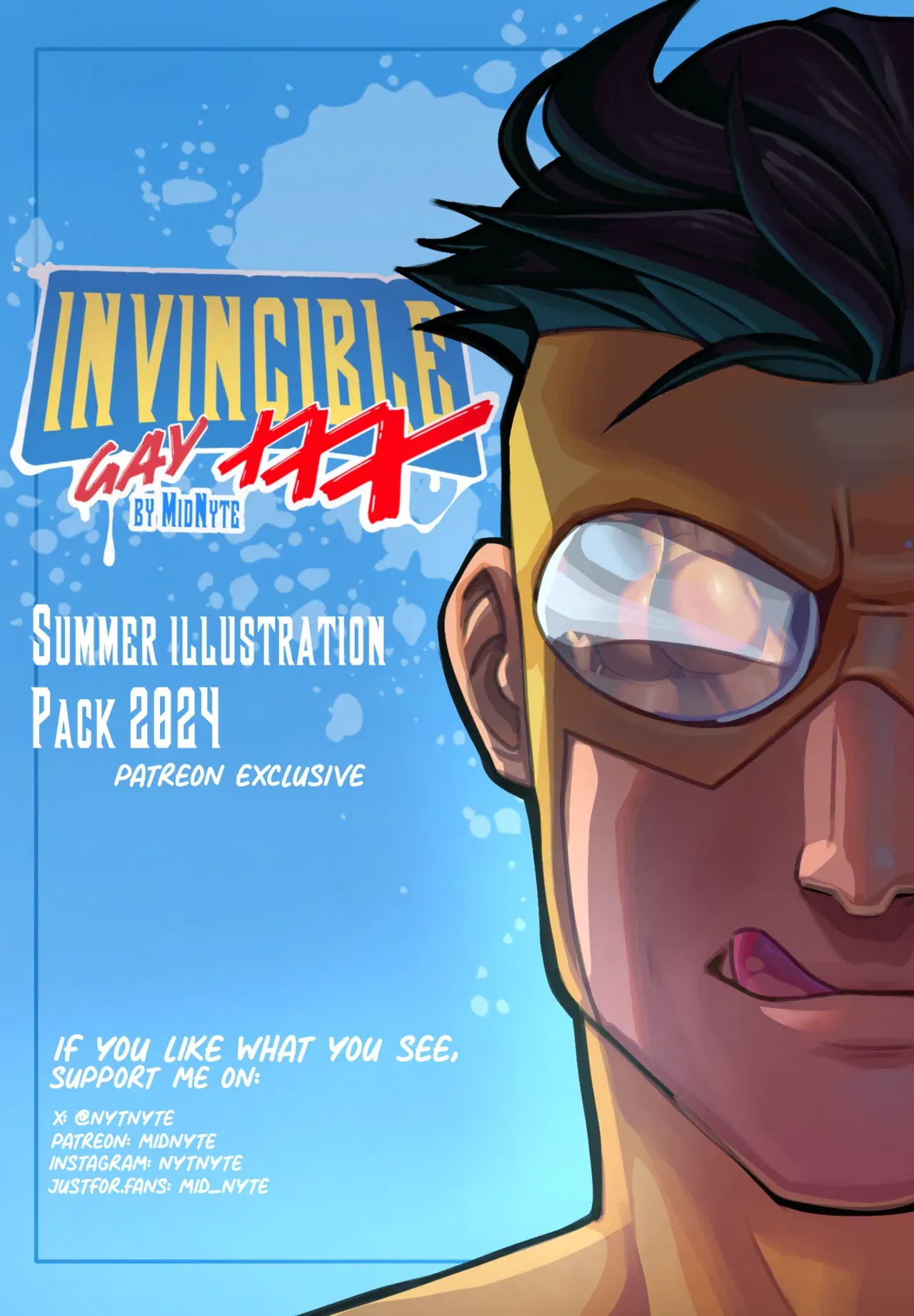 (Midnyte) Bộ hình minh họa Invincible