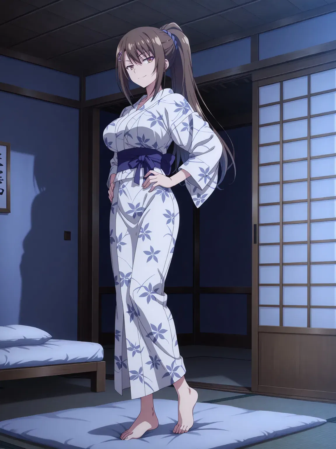 (Kurohime) 茶柱佐枝（浴衣）