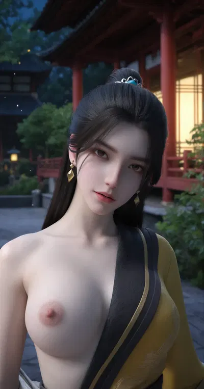 La Leyenda de Xianwu: Nieve en el mundo terrenal — Platos de carne y vegetarianos - Galería Hentai