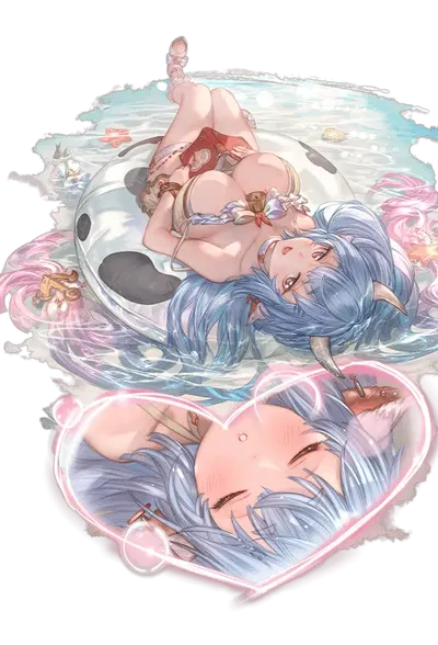 تعديل شخصيات شاشة Granblue Fantasy الرئيسية (Granblue Fantasy) - معرض هنتاي