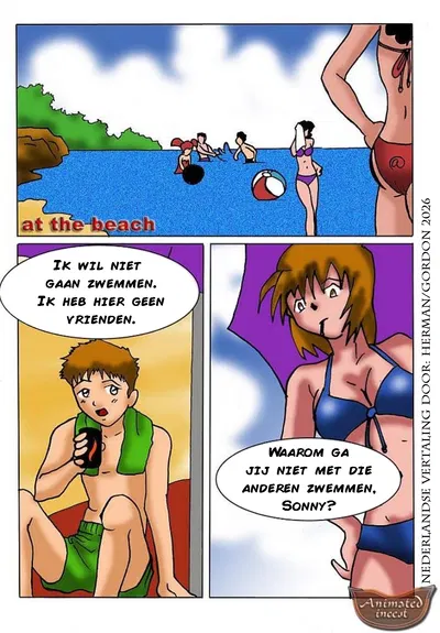 At The Beach [NL] - Hentai Gallery