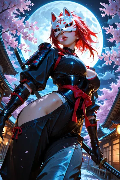 Masked Kitsune - Hentai Gallery