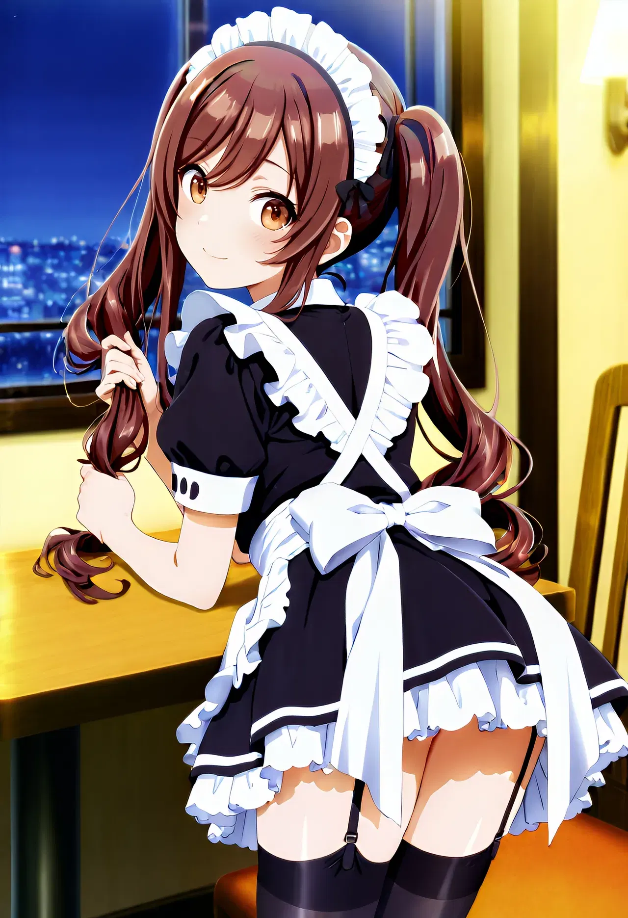 大崎甘奈ちゃん高級メイド喫茶でエッチする