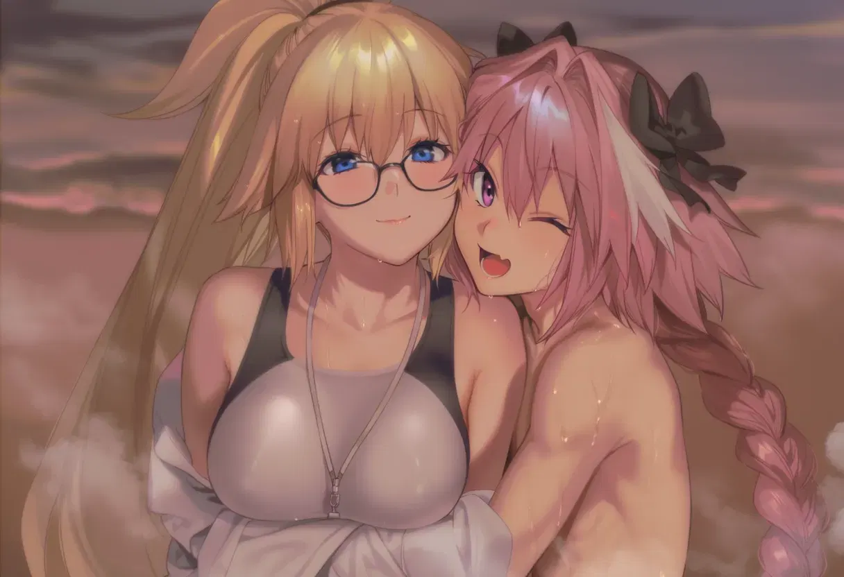 (Patreon) (Up_Board_Bridge) Жанна д'Арк × Астольфо