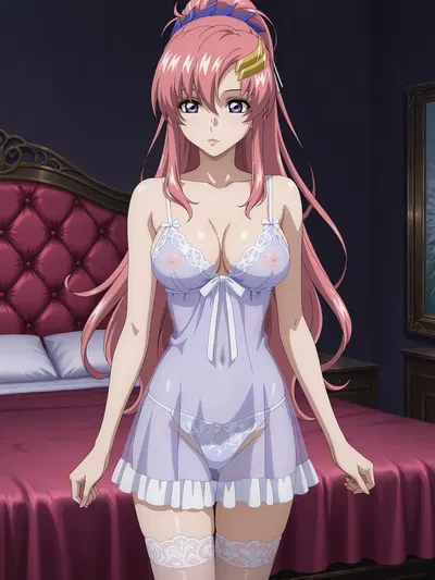 (Kurohime) ラクス・クライン（ネグリジェ） - Hentai Gallery