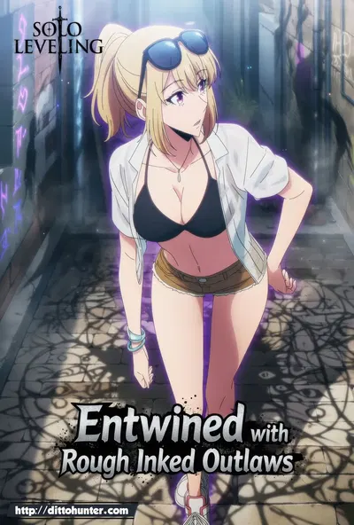 (Ditto Seeker)(Requested) Cha Hae-In (Solo Leveling) Entwined with Rough Inked Outlaws - Hentai Gallery