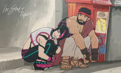 (CirenK) Juri & Ryu (Street Fighter 6) - Hentai Gallery