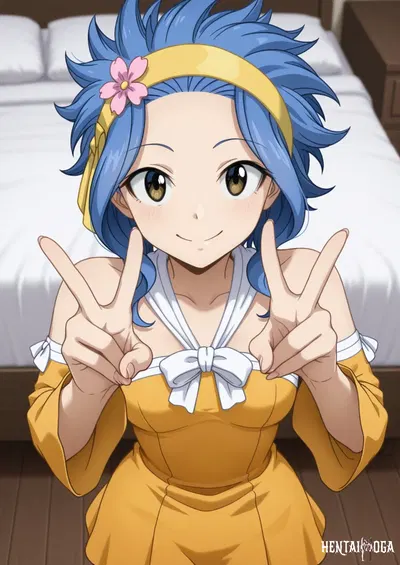 Levy McGarden ( レビィ・マグガーデン ) - Fairy Tail ( フェアリーテイル ) 166P - Hentai Gallery