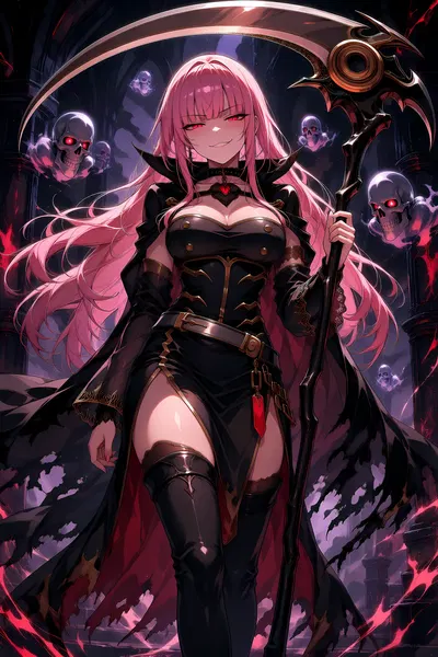 (pandaeyes) Reaper's Bargain (Mori Calliope) - Hentai Gallery
