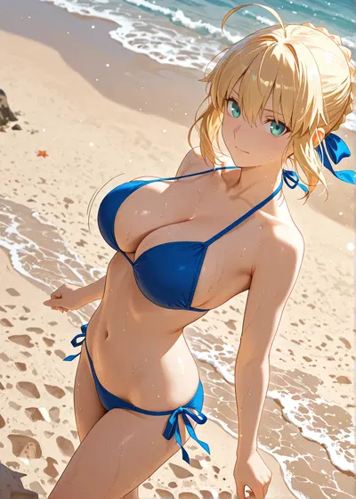 ) Saber na praia – 537 fotos - Galeria Hentai