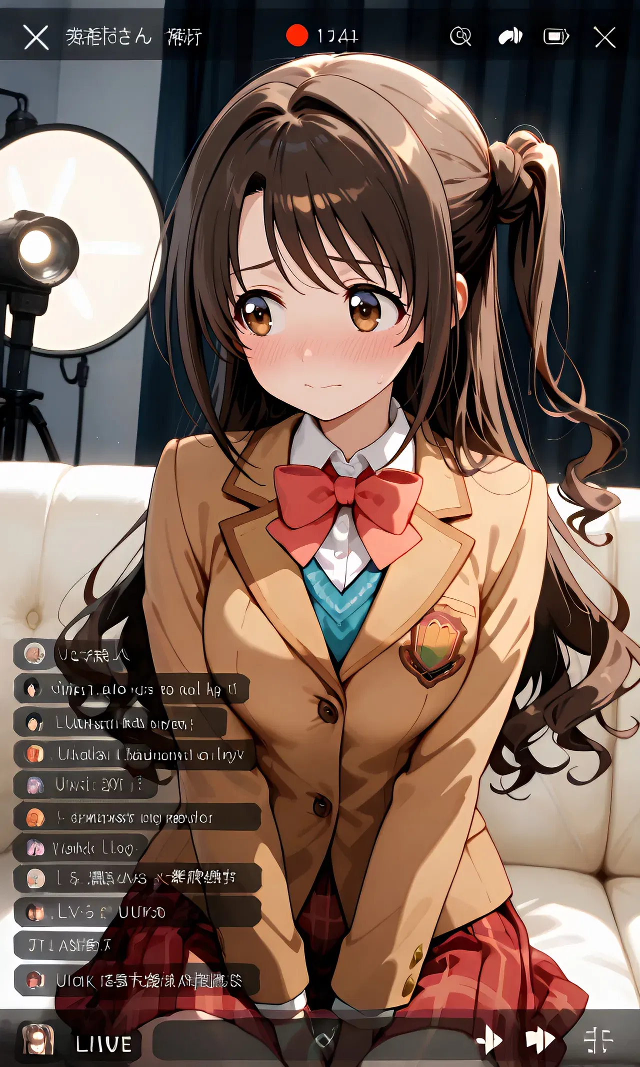 島村卯月ちゃんの強制オナニーライブ配信