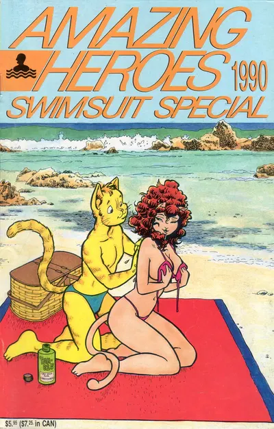 Amazing Heroes Swimsuit 1990 - Hentai Gallery