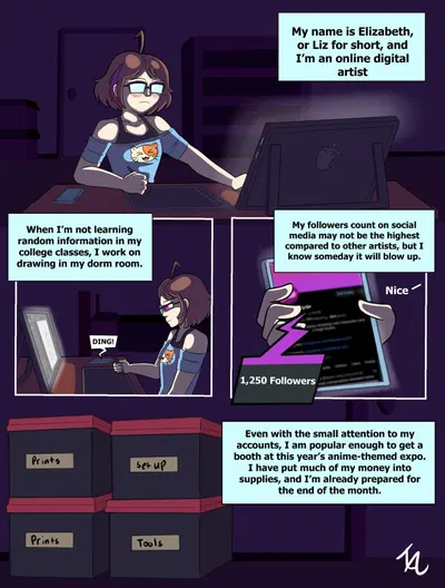 A growing artist + ocs comics - Hentai Gallery