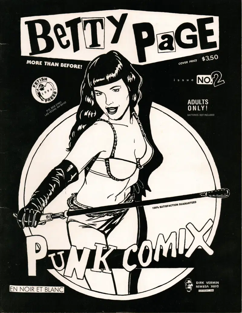 Betty Page Punk Comix #2