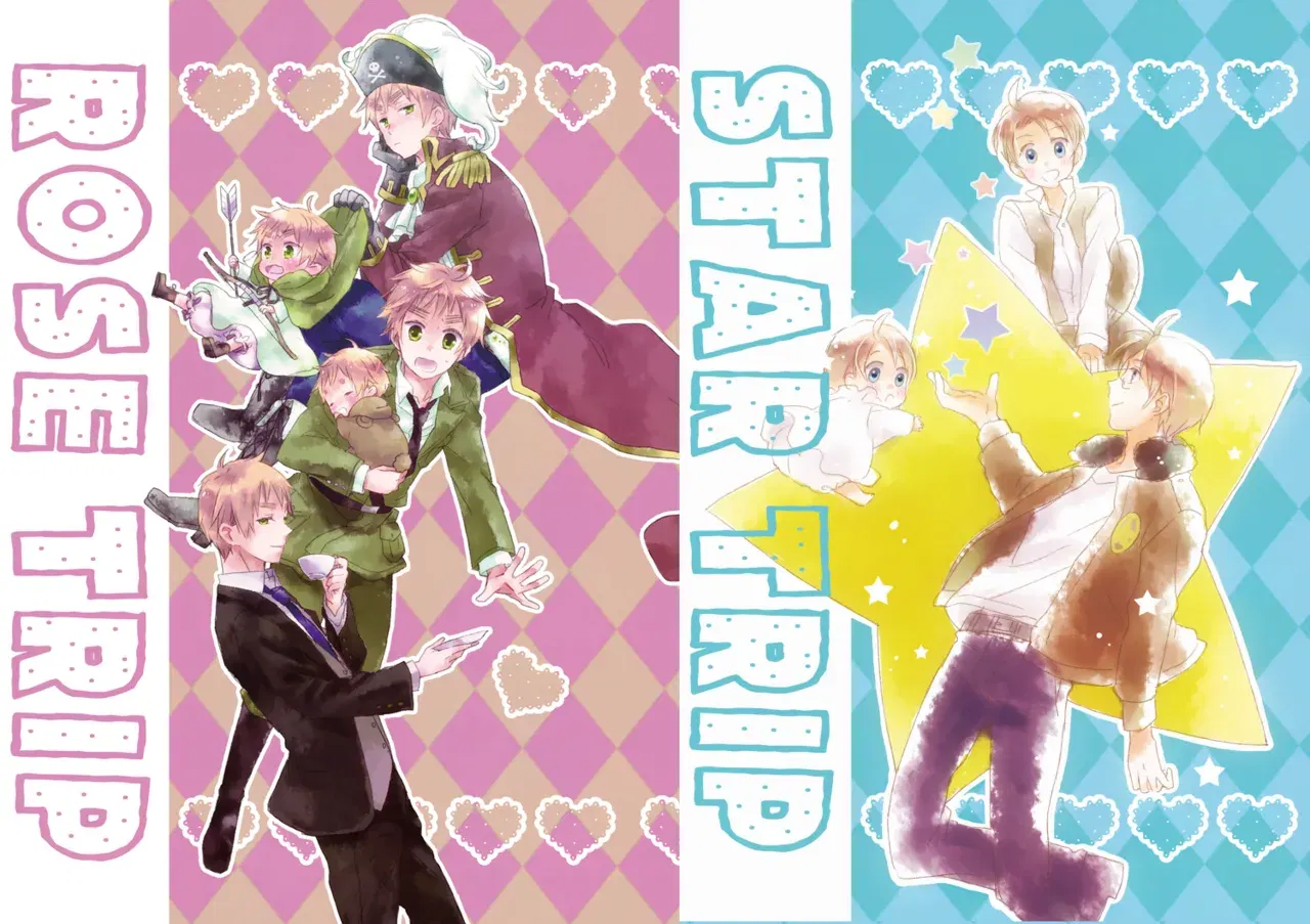(agp (أوي كوريهارا)) ROSE TRIP+STAR TRIP (Axis Powers Hetalia) (نسخة رقمية)