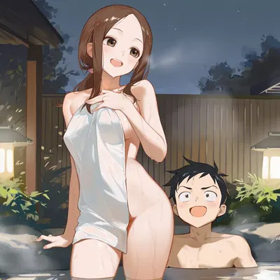 Howsir - (元)高木さん (moto) takagi-san (hot spring) - Hentai Gallery