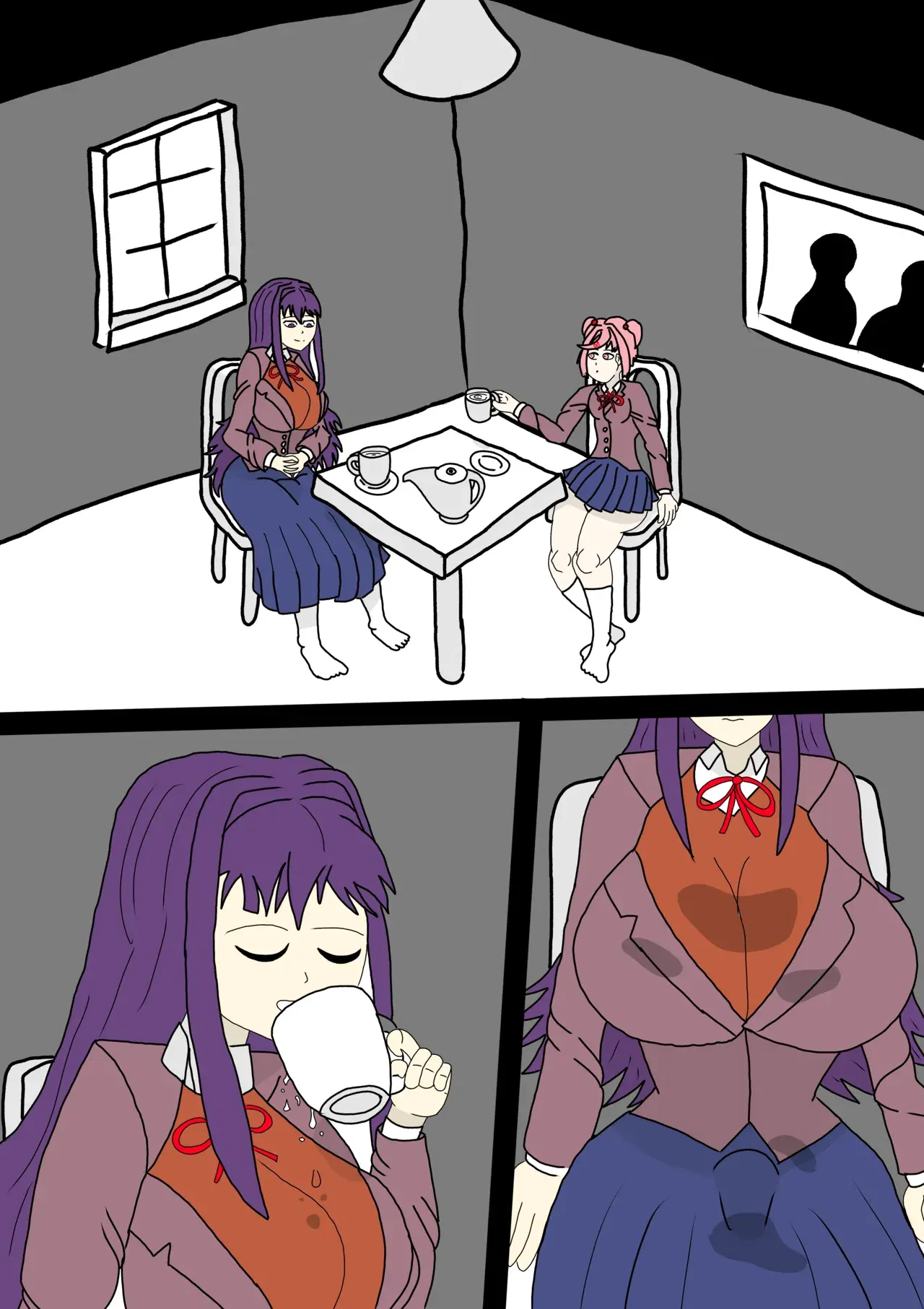 Tea Time with Yuri and Natsuki