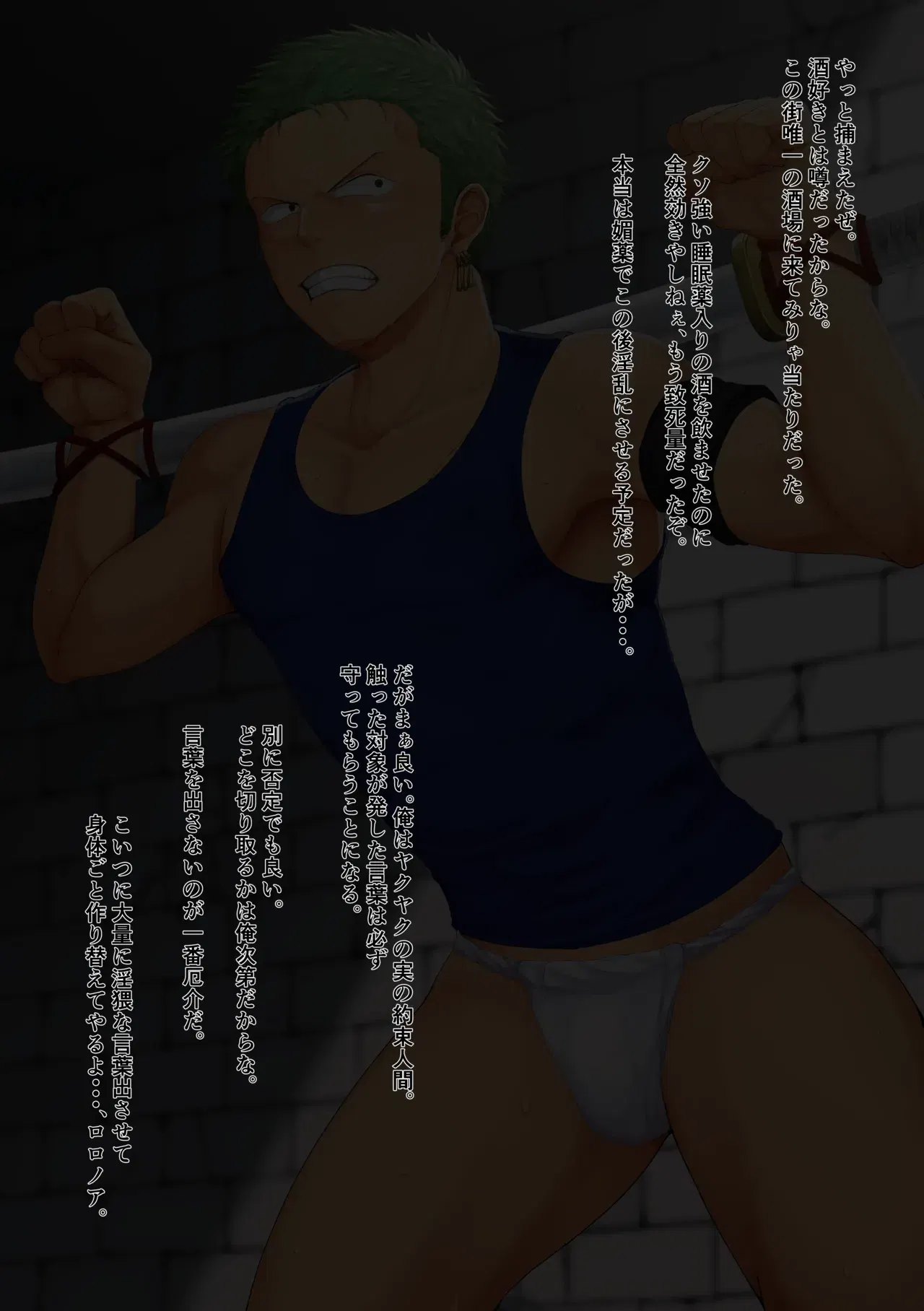 (Mepata) Pemburu Bajak Laut yang Menjadi Alat Seks (One Piece)