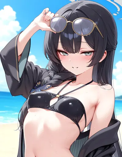 PureTone - 竜華キサキ(Kisaki Swimsuit) (Patreon) - Hentai Gallery