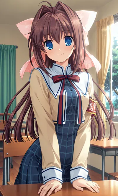 朝倉音姫ちゃんの生徒会室で一人えっち - Hentai Gallery