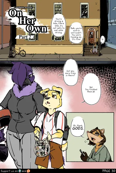 (CanisFidelis) On Her Own: Part 2 (Ongoing) - Hentai Gallery
