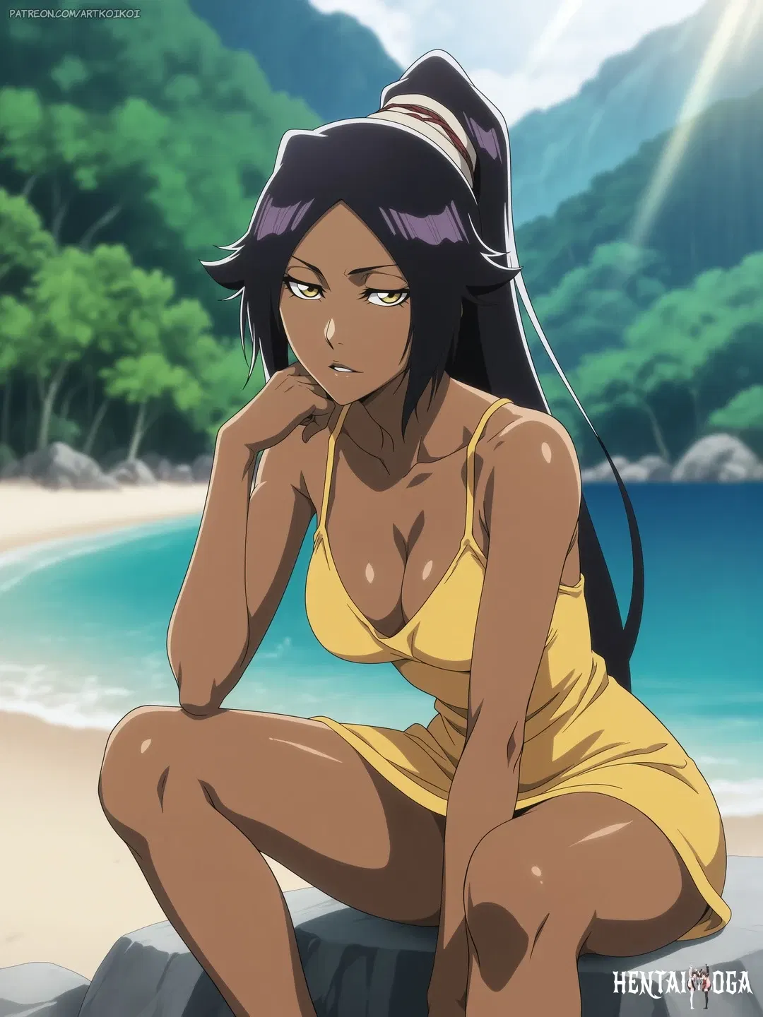 Yoruichi Shihouin | Bleach (COMPLETA) (3 animaciones)