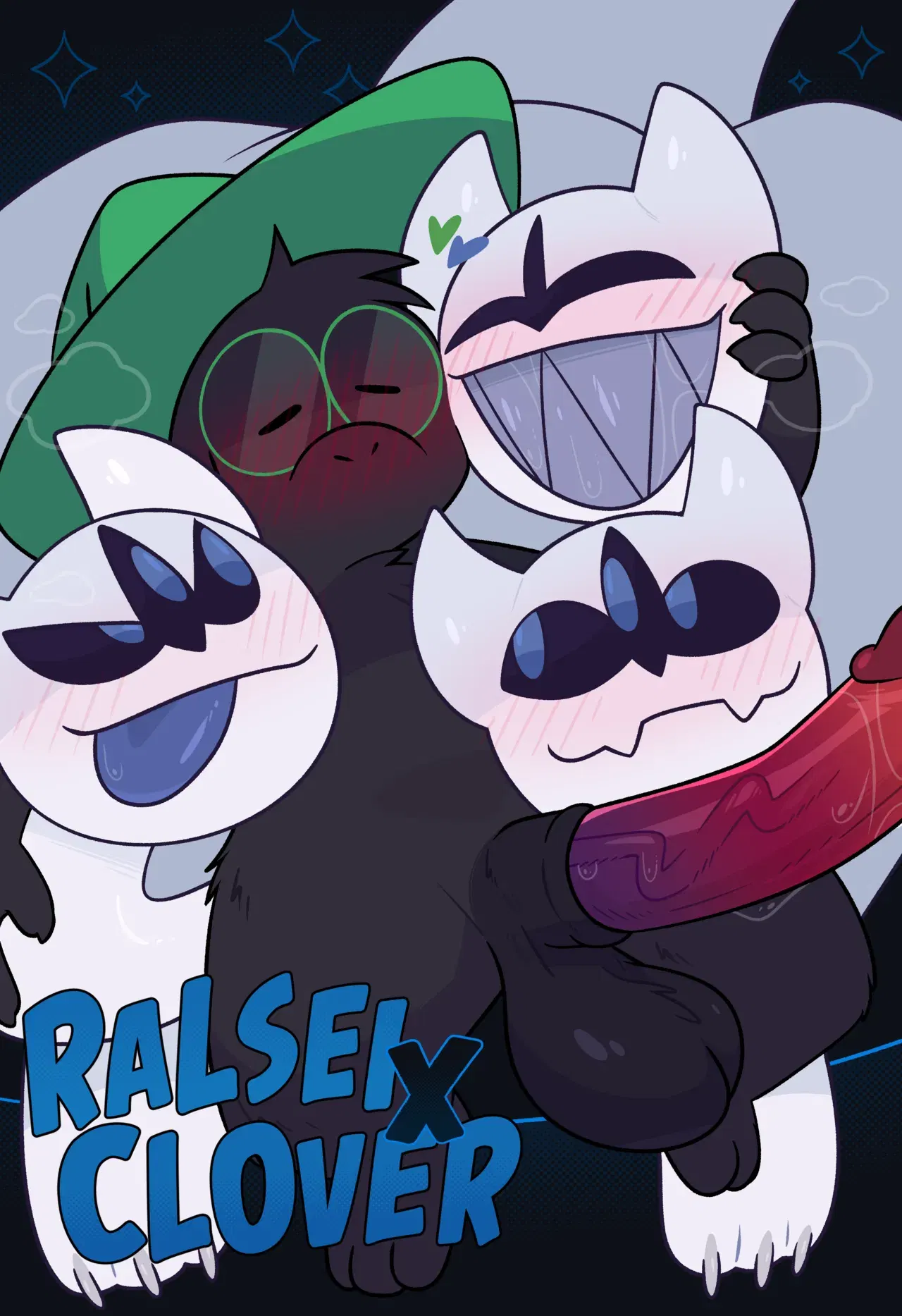 Ralsei x Clover