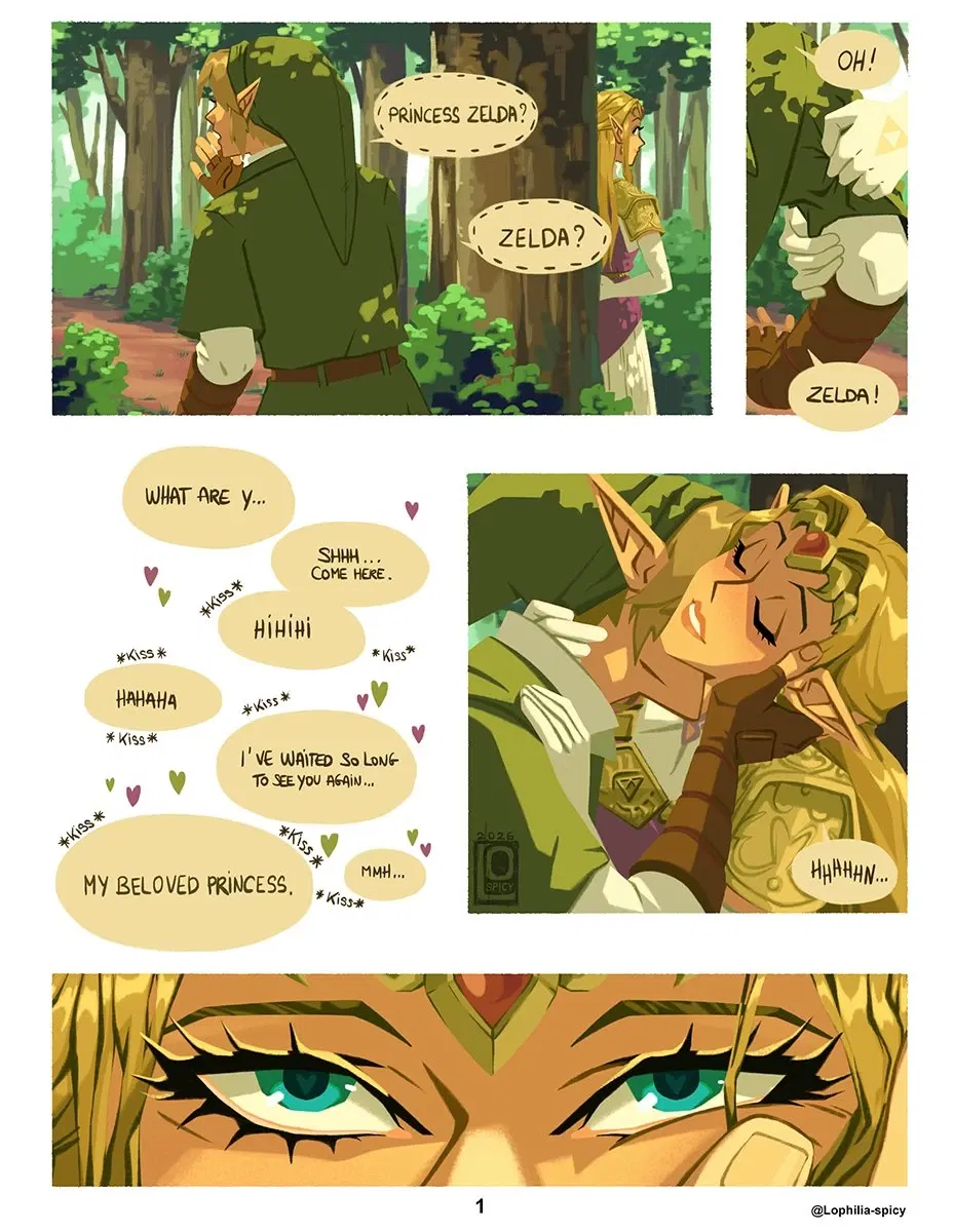 O Encontro Secreto de Link e Zelda