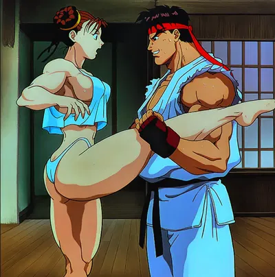 (FictionalWRLD) Ryu x Chun-Li -II Epilogue - Hentai Gallery