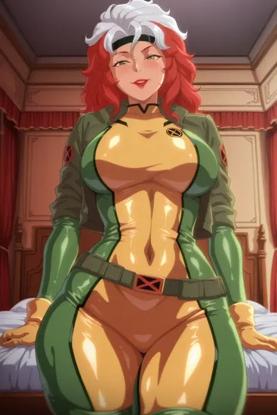 (Yokuto) Rogue x Spiderman - Hentai Gallery