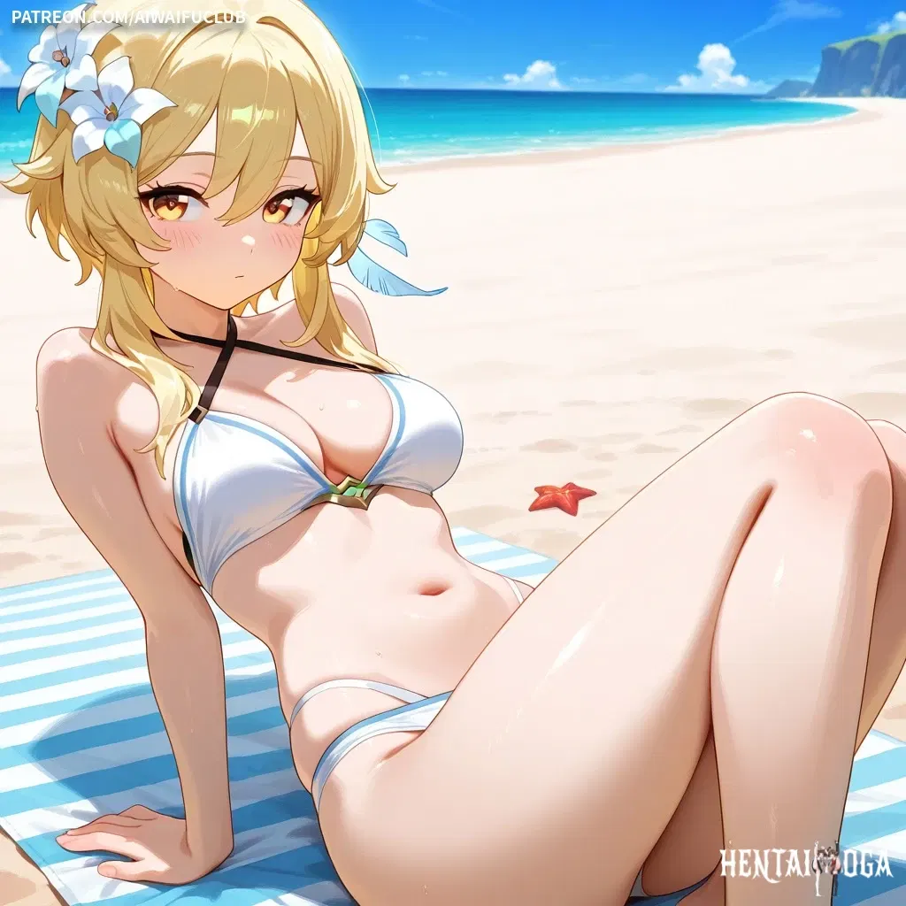 Lumine 熒 white bikini