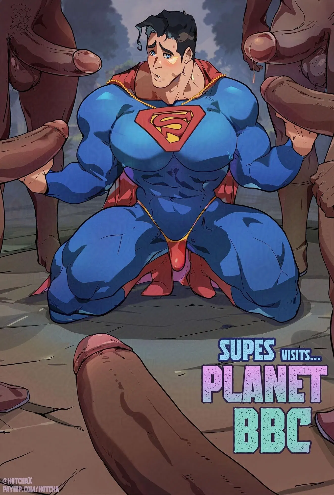 Supes visita o Planet BBC