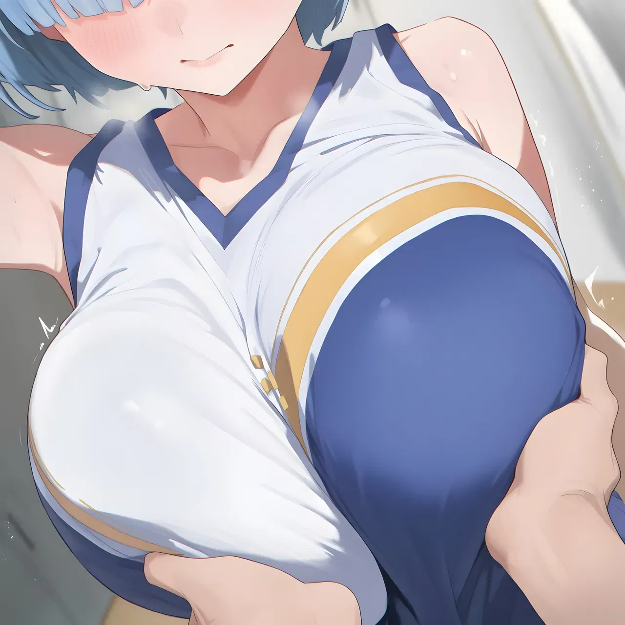 (Taugust) Rem cheerleader