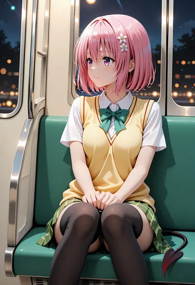 電車内で痴〇され犯●れた悪魔美少女 - Hentai Gallery