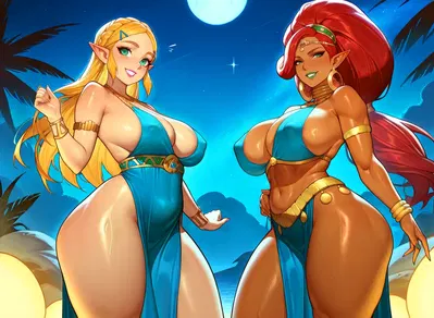 Zelda x Urbosa - Hentai Gallery