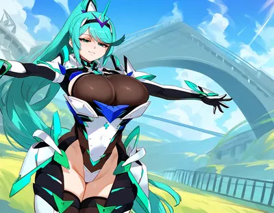 Lucyla803 pneuma (Xenoblade) NTR/BBC (Request) (250+ extra images) - Hentai Gallery