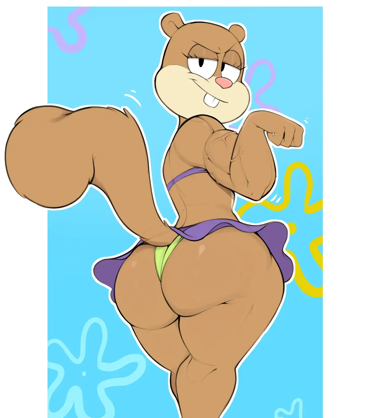 (Usnarbit) Sandy Cheeks (Spongebob Squarepants)