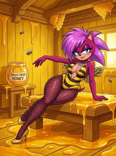 (Sonic Underground) Соня-еж - Хентай галерея