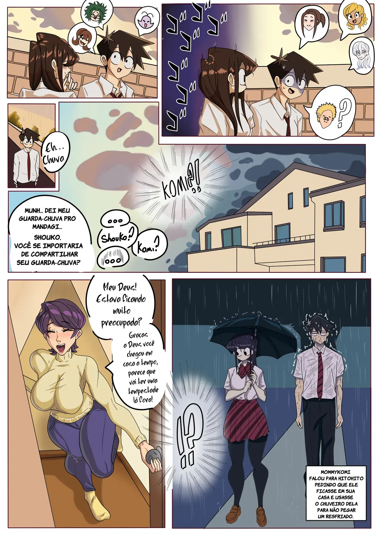 Komi San: Sem dormir em PT-BR
