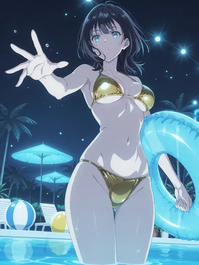 (Kurohime) 七瀬悠月（ナイトプール） - Hentai Gallery