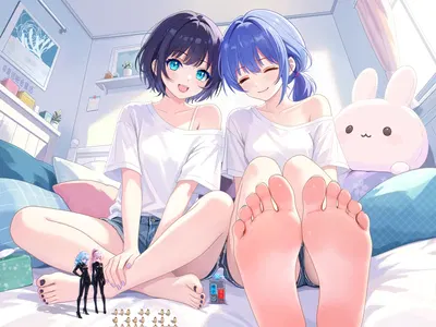 (Istilah gaul komunitas fetish) Sepatu hak tinggi & penutup jari kaki - Galeri Hentai