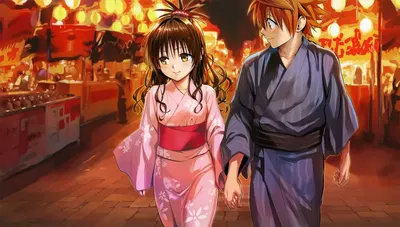(D.D.) お祭り途中でレイプされる美柑 - Hentai Gallery