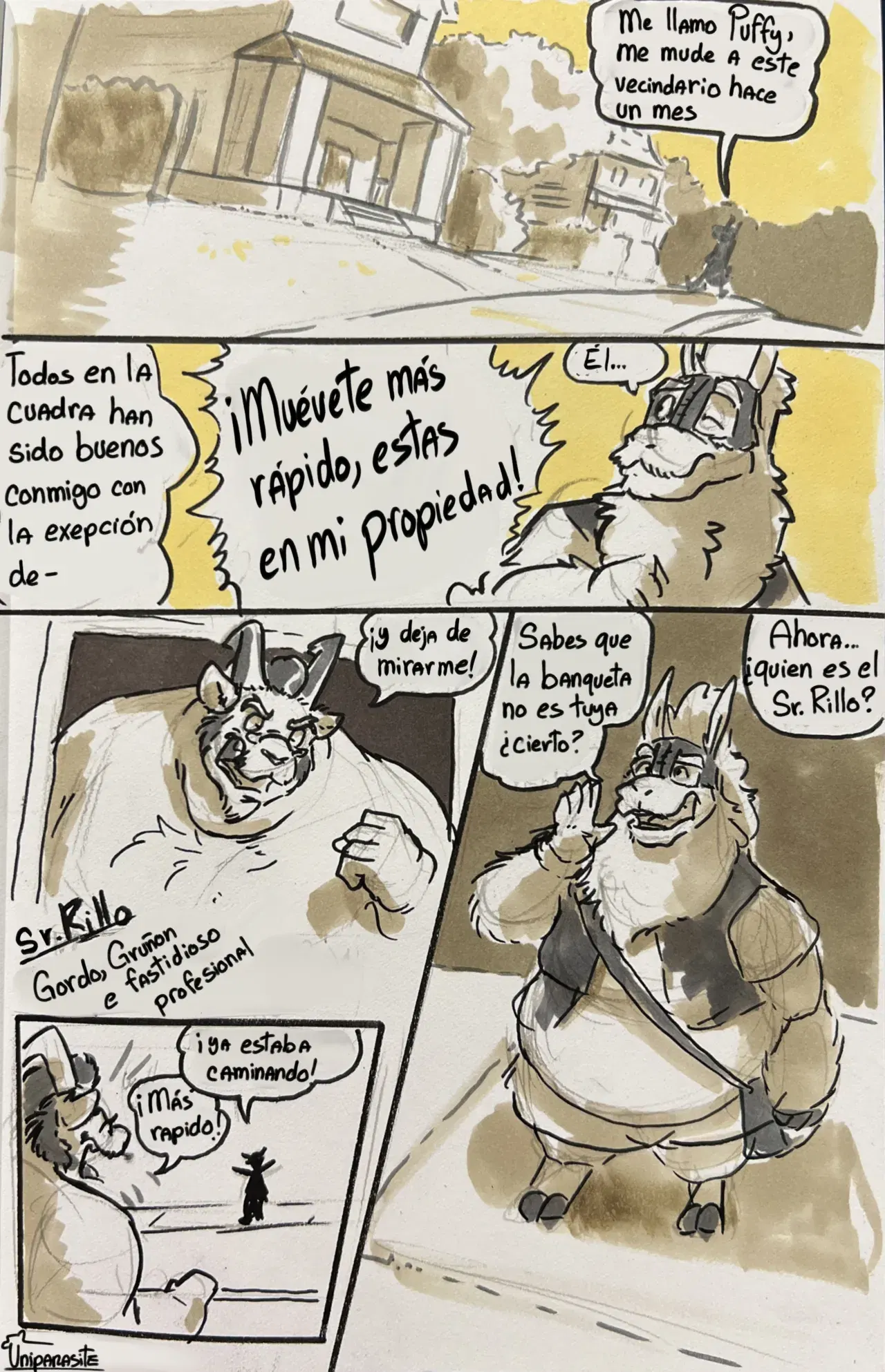 (Uniparásito) Colmillos blandos: Rillo (ESP)