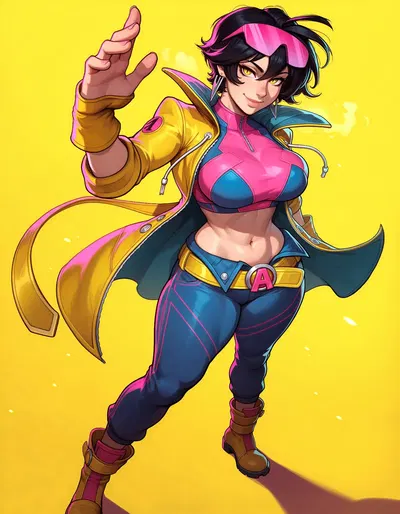 Fr34ky - Jubilee (X-men) (Patreon) - Hentai Gallery