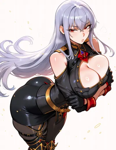 Fr34ky - Selvaria Bles (Valkyria Chronicles) (Patreon) - Hentai Gallery