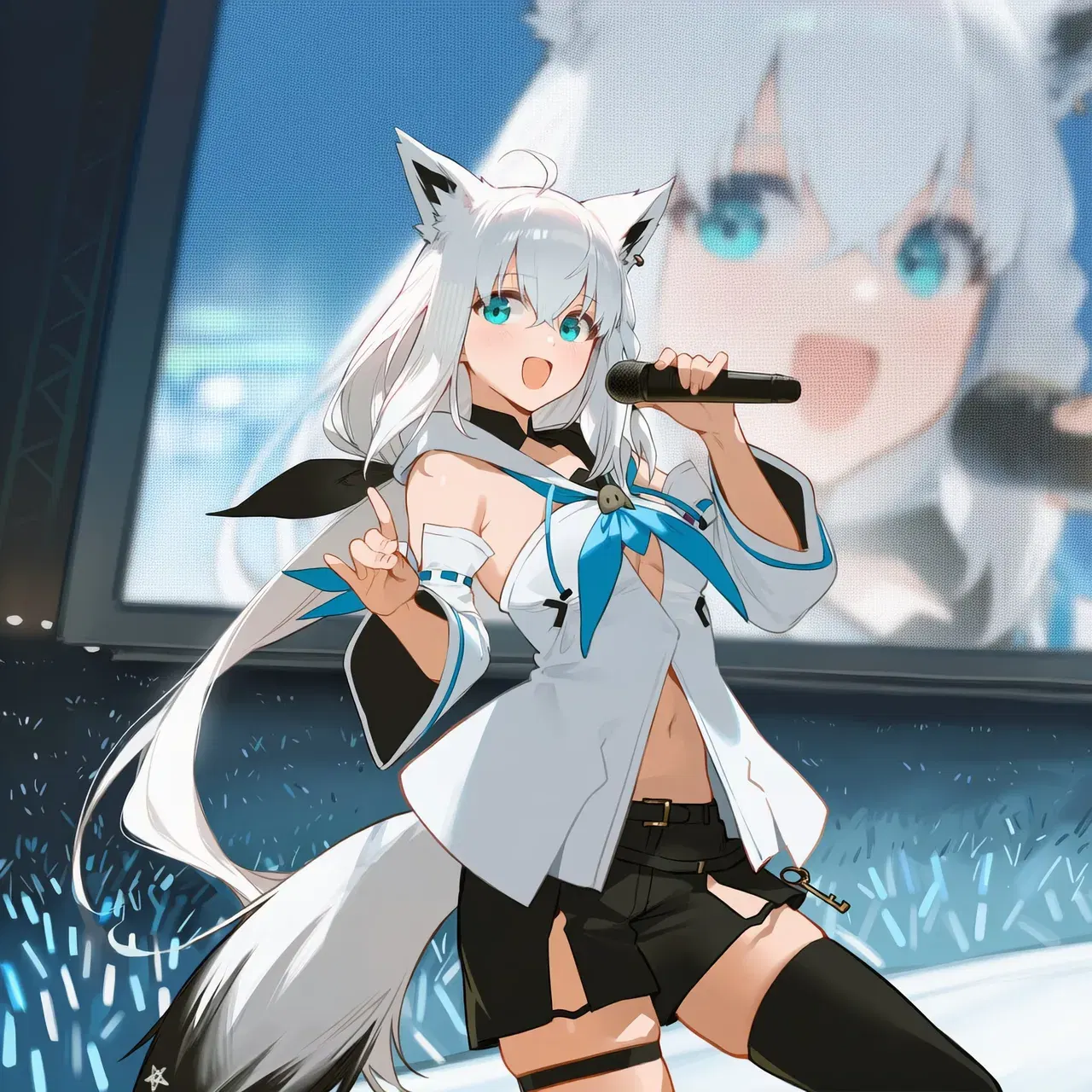 (Howsir) 白上吹雪 白上フブキ Shirakami Fubuki